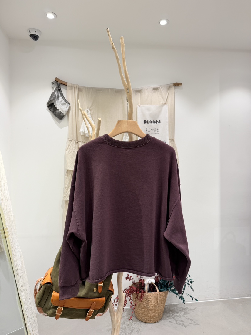 BLOOM東大門直郵女裝新品熱賣休閑真品推薦時尚衛衣刺繡運動BLOOM-S衛衣
