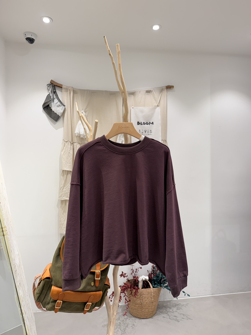 BLOOM東大門直郵女裝新品熱賣休閑真品推薦時尚衛衣刺繡運動BLOOM-S衛衣圖色1