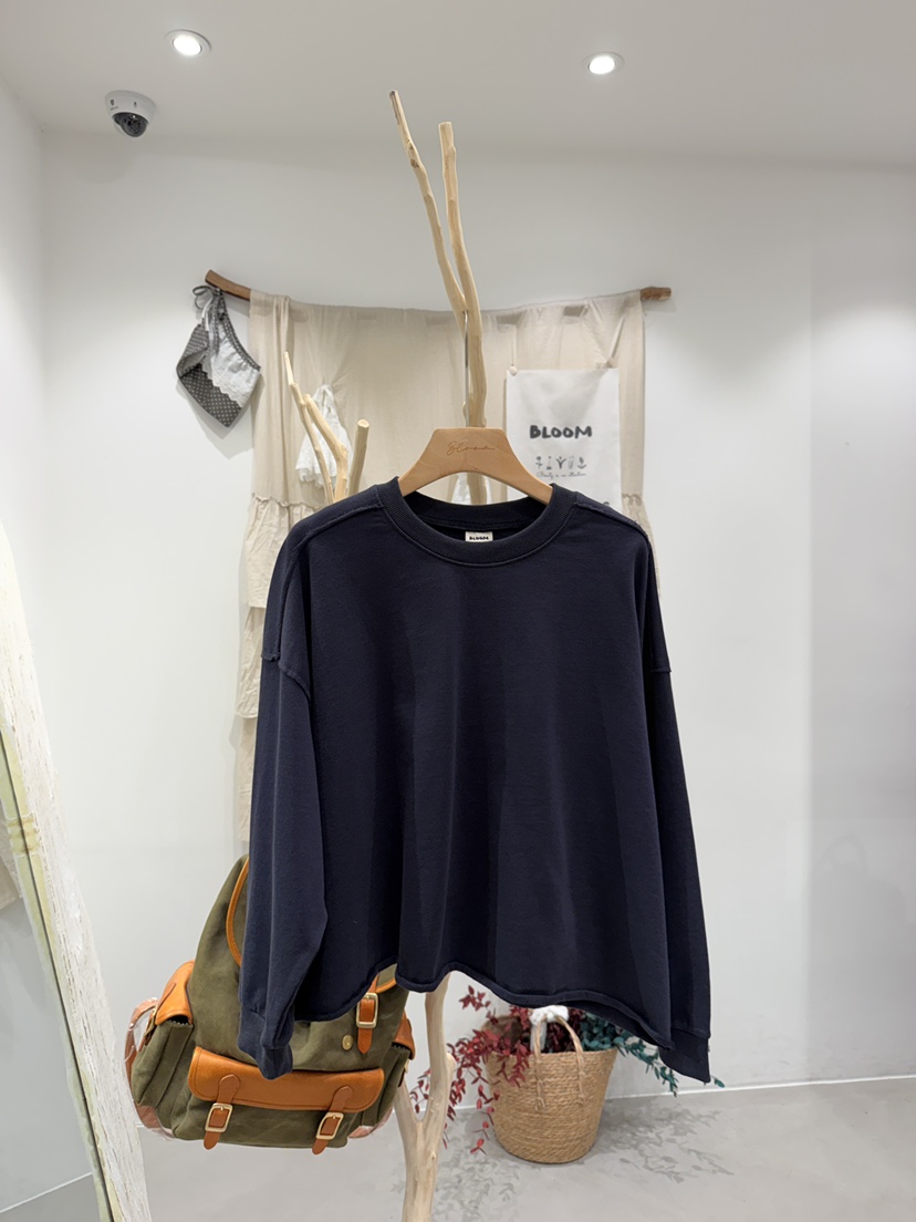 BLOOM東大門直郵女裝新品熱賣休閑真品推薦時尚衛衣刺繡運動BLOOM-S衛衣圖色2