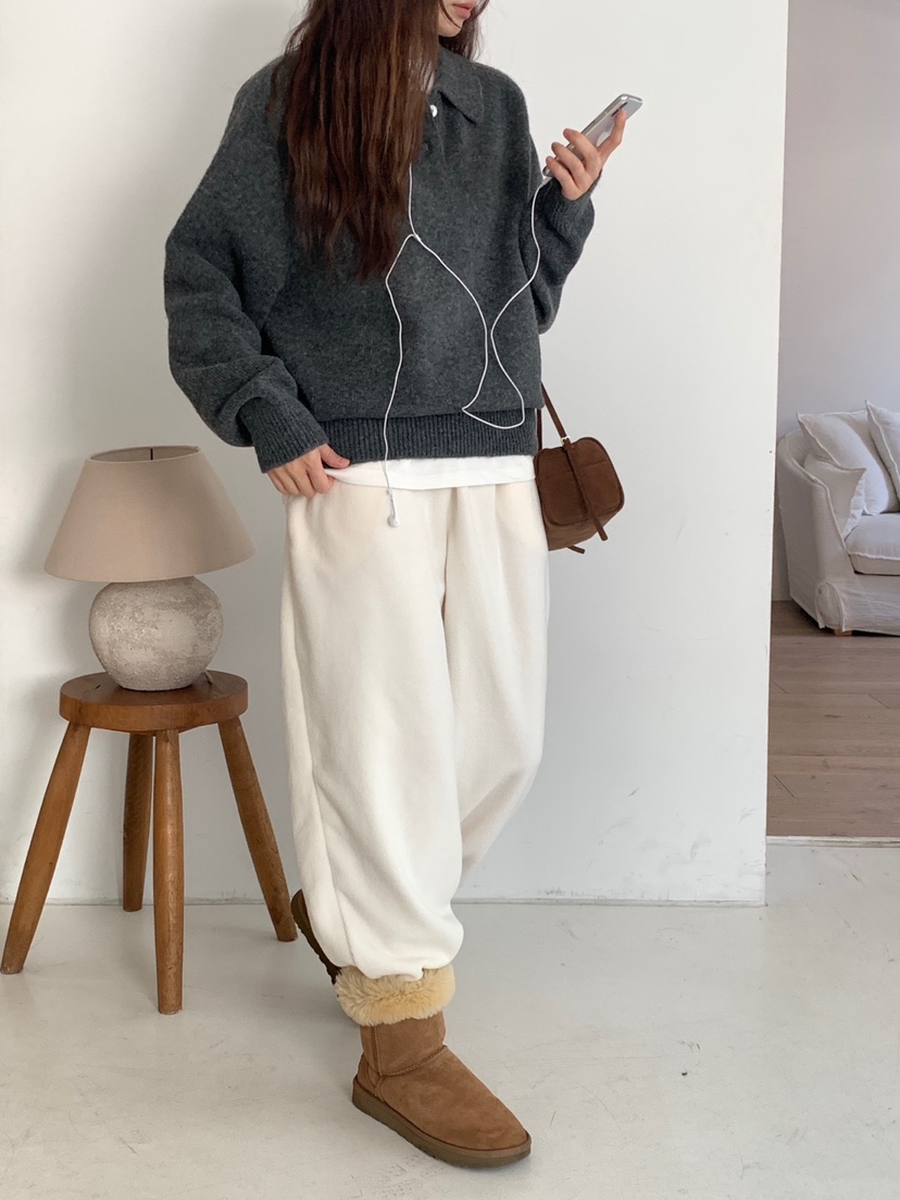 WOOD東大門代購女士新款熱賣真品休閑時尚推薦人氣針織衫WOOD-2件起針織衫