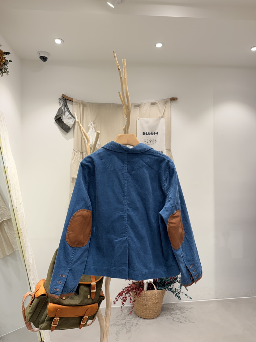BLOOM東大門實拍女裝新品休閑熱賣真品人氣時尚夾克燈芯絨BLOOM-S夾克