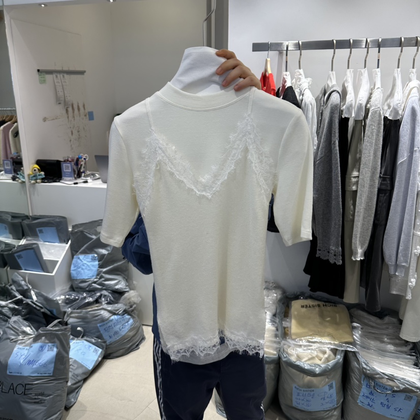 RICH SISTER東大門代購女裝新款真品熱賣吊帶背心不含內搭RICH SISTER吊帶/背心圖色1