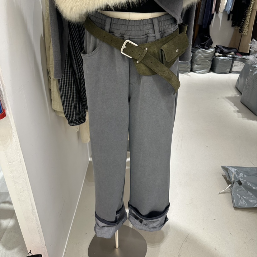 CONNAUGHT/DAILYJUD東大門代購女裝新品人氣休閑褲不含腰帶運動CONNAUGHT/DAILYJUD休閑褲圖色2