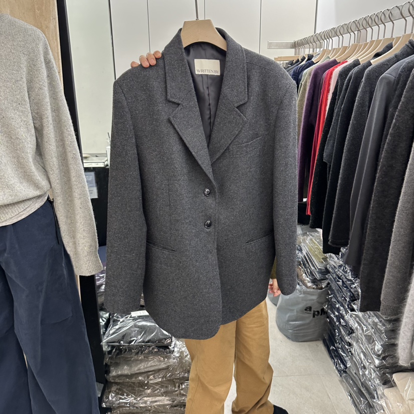 WRITTEN BY韓國直郵女士新款時尚休閑人氣推薦真品西裝西服WRITTEN BY西裝/西服圖色1