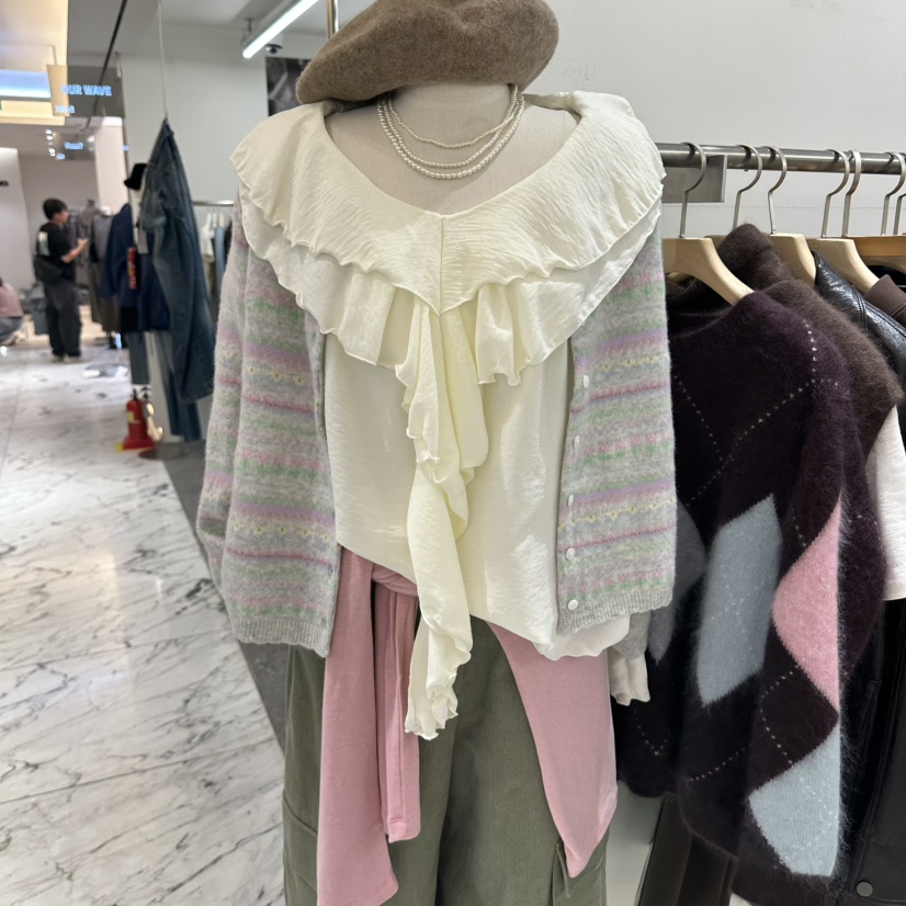 REPELLER東大門代購女士新品人氣休閑熱賣時尚真品開衫開衫REPELLER開衫
