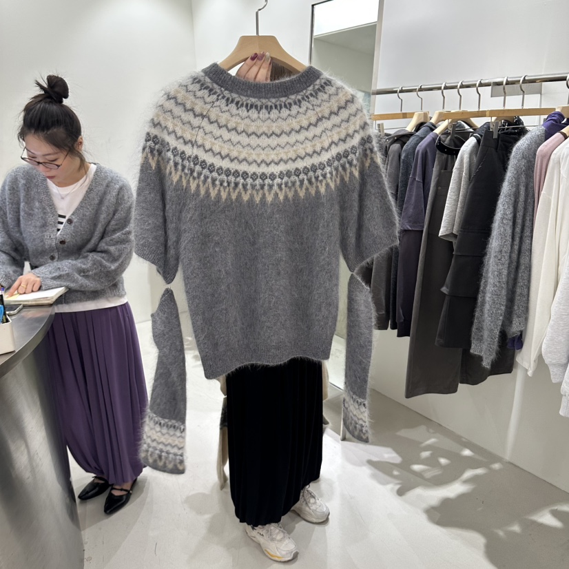 REPELLER韓國代購女士新品真品推薦熱賣毛衣羊毛針織保暖REPELLER毛衣