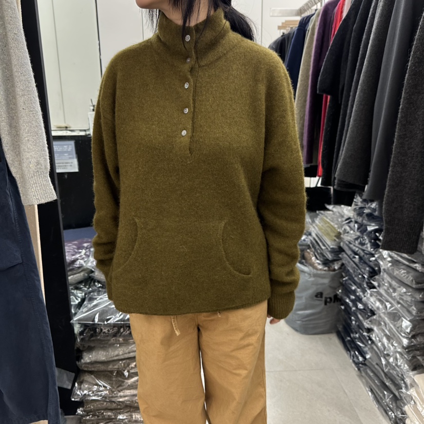 WRITTEN BY韓國直郵女士新品推薦時尚熱賣人氣真品毛衣紐扣WRITTEN BY毛衣圖色1