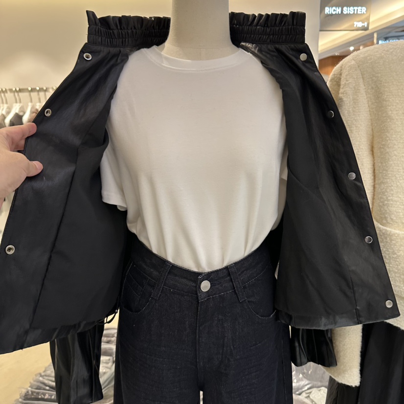 RICH SISTER韓國代購女士新品熱賣休閑推薦時尚真品長袖T恤RICH SISTER長袖T恤