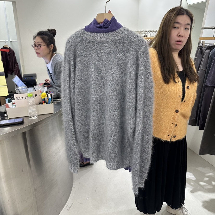 REPELLER韓國代購女裝新品人氣休閑開衫不含內搭柔軟開衫REPELLER開衫