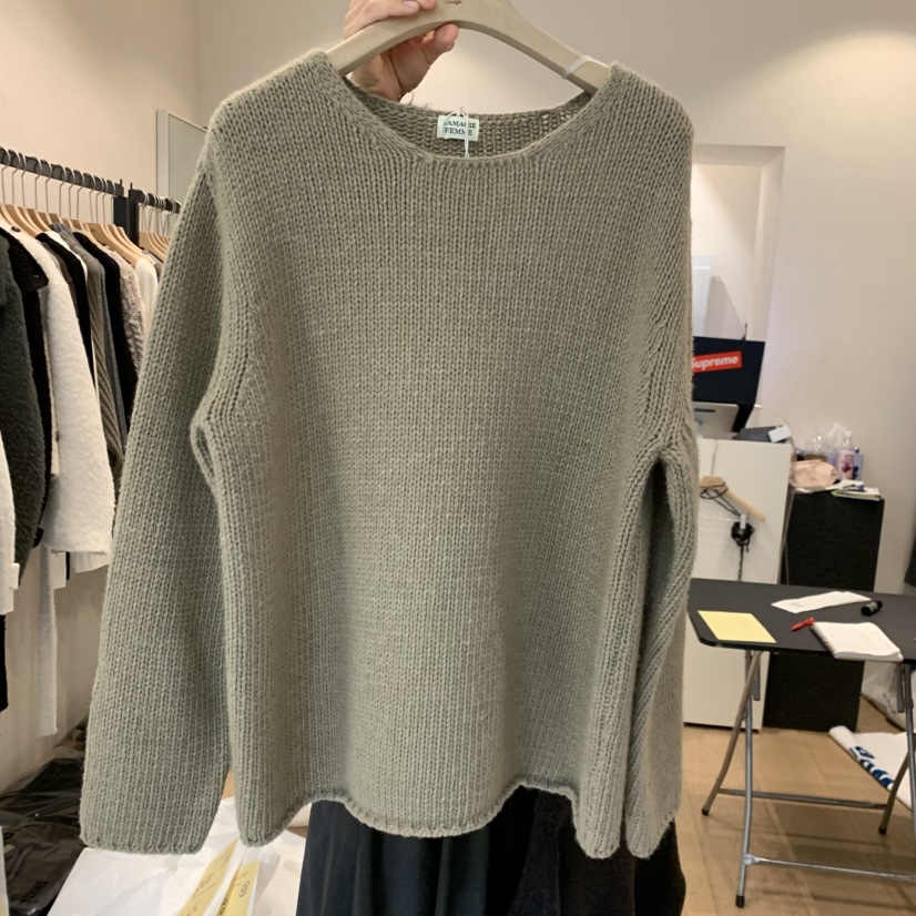 LA MAGIE FEMME東大門代購女裝新品休閑人氣時尚針織衫Lamagie Femme針織衫圖色4