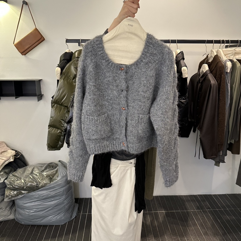 FIND-P東大門實拍女裝新品人氣真品熱賣推薦休閑時尚開衫FIND-P開衫圖色3