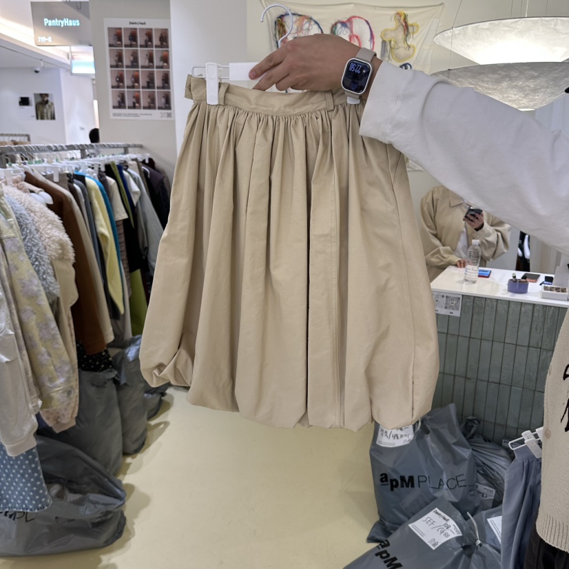 PANTRY HAUS東大門直郵女裝新品熱賣真品休閑半身裙中短裙PANTRY HAUS半身裙/中短裙