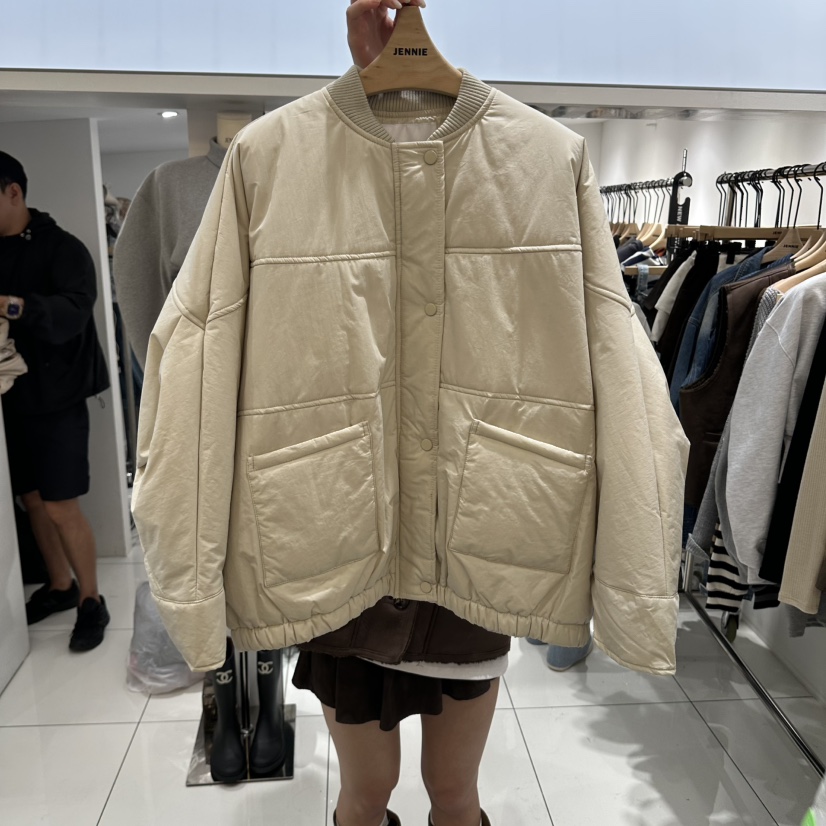 JENNIE/VENEFIT東大門實拍女裝新品休閑時尚熱賣夾克絎縫JENNIE/VENEFIT夾克圖色2