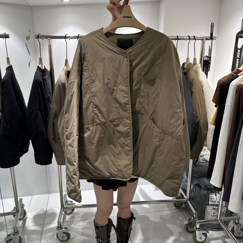 JENNIE/VENEFIT東大門直郵女士新品真品休閑人氣夾克絎縫JENNIE/VENEFIT夾克圖色2