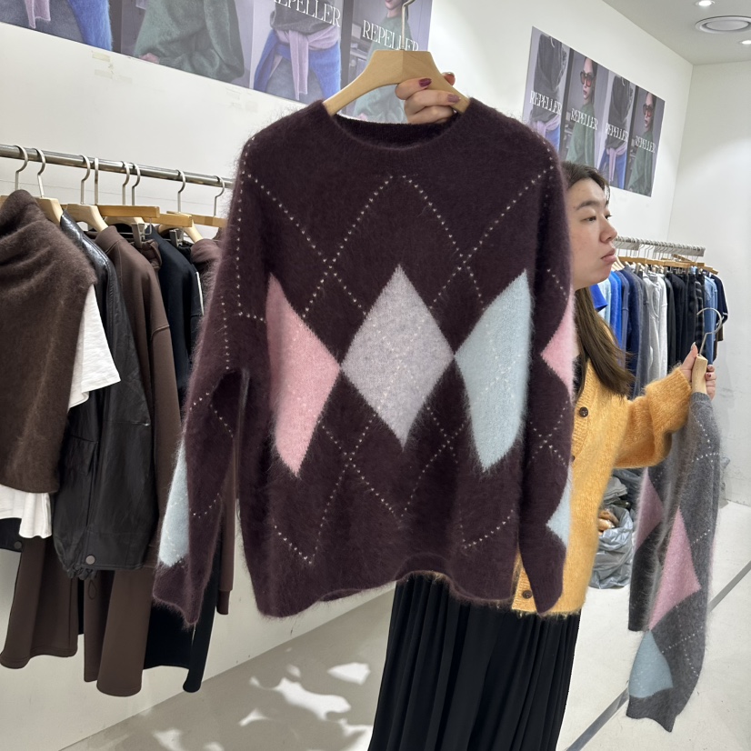 REPELLER東大門實拍女裝新款真品時尚休閑熱賣推薦人氣毛衣REPELLER毛衣圖色2