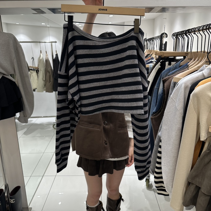 JENNIE/VENEFIT韓國代購女士新品熱賣休閑推薦時尚人氣衛衣JENNIE/VENEFIT衛衣圖色2