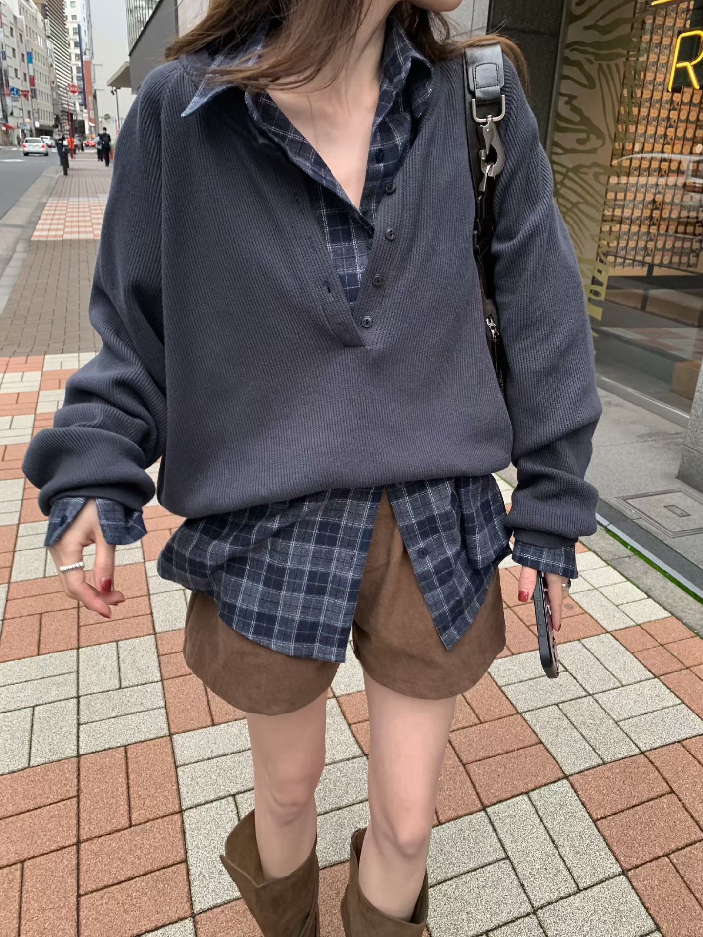 MELLOUNGE-멜라운지-T東大門代購女士新品人氣衛衣不含內搭MELLOUNGE-2件起衛衣圖色3