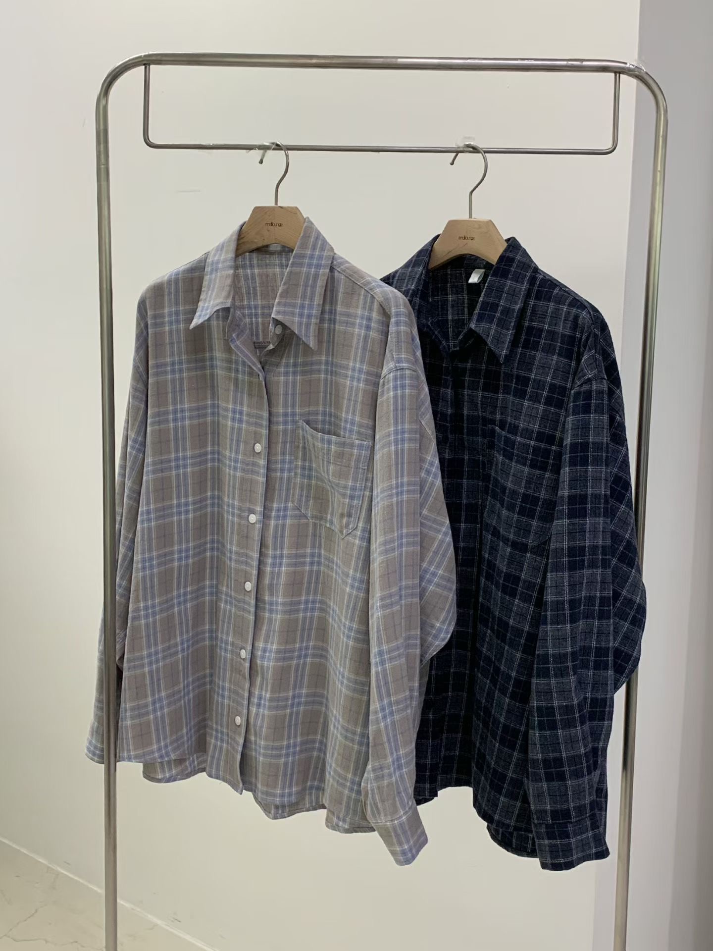 MELLOUNGE-멜라운지-T東大門實拍女裝新品休閑襯衫蕾絲衫不含內搭MELLOUNGE-2件起襯衫/蕾絲衫