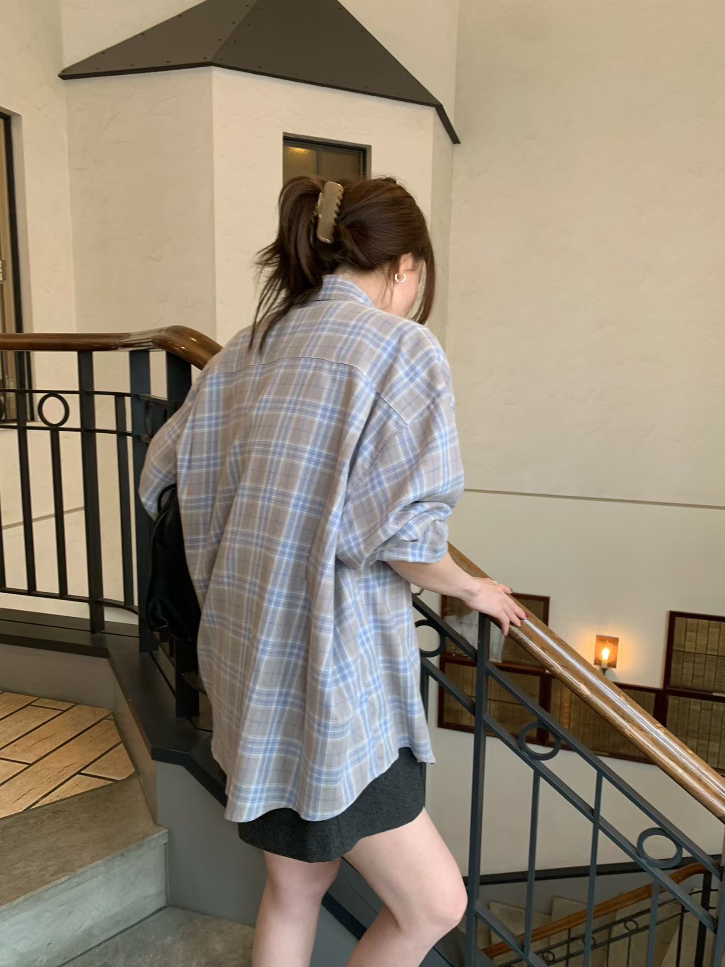MELLOUNGE-멜라운지-T東大門實拍女裝新品休閑襯衫蕾絲衫不含內搭MELLOUNGE-2件起襯衫/蕾絲衫