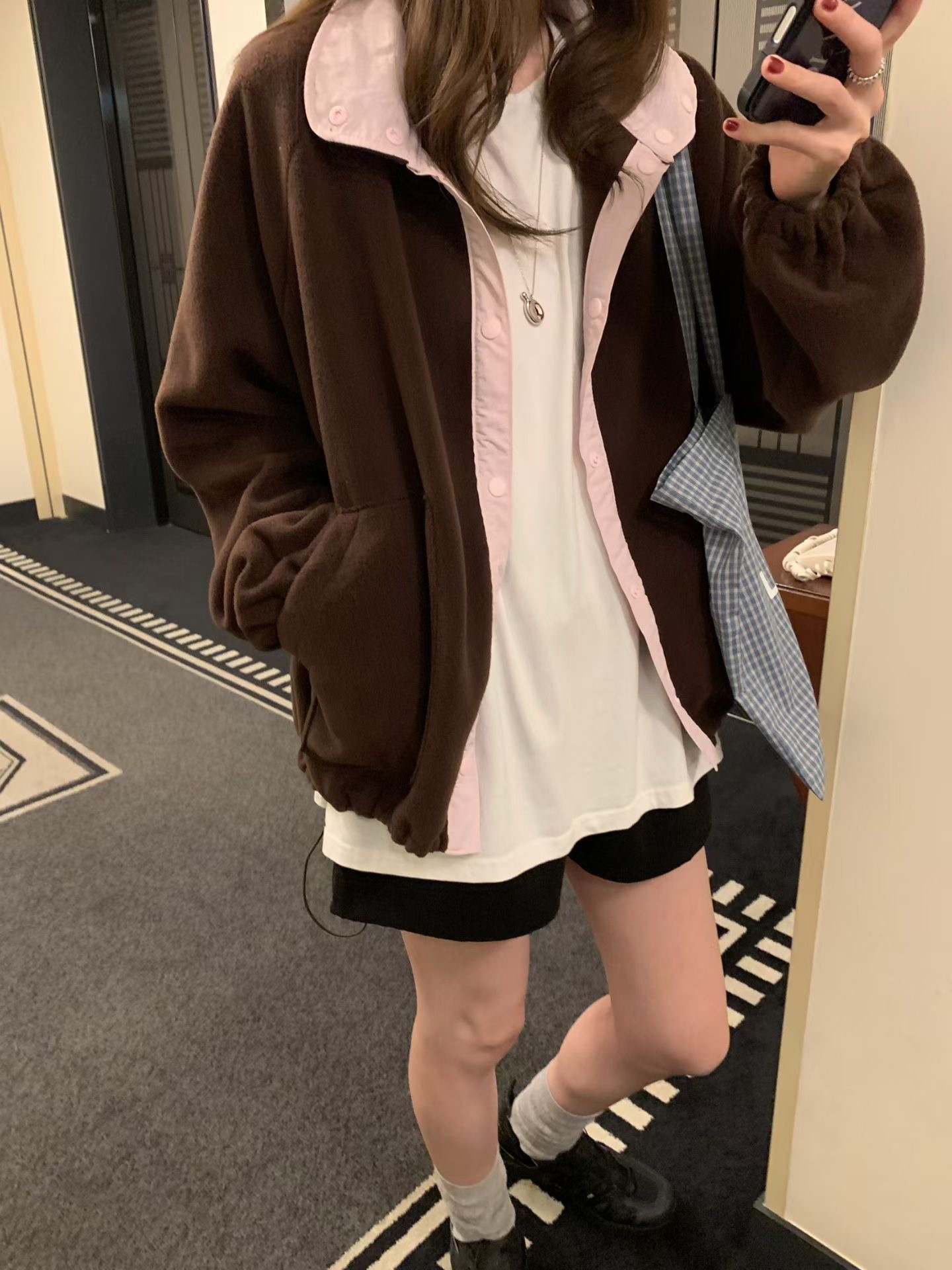 MELLOUNGE-멜라운지-T東大門代購女裝新品真品夾克不含內搭MELLOUNGE-2件起夾克圖色1