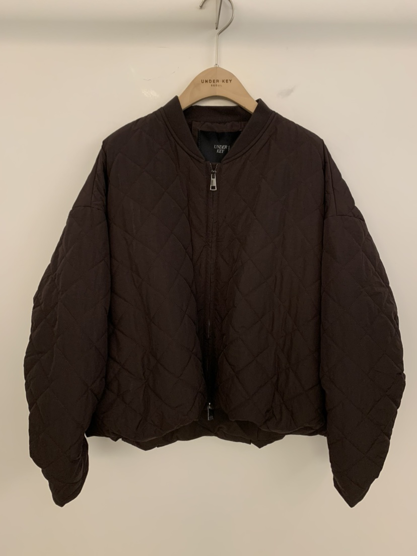 UNDER KEY東大門實拍女裝新品時尚真品人氣休閑夾克羽絨服UNDER KEY夾克圖色3棕色