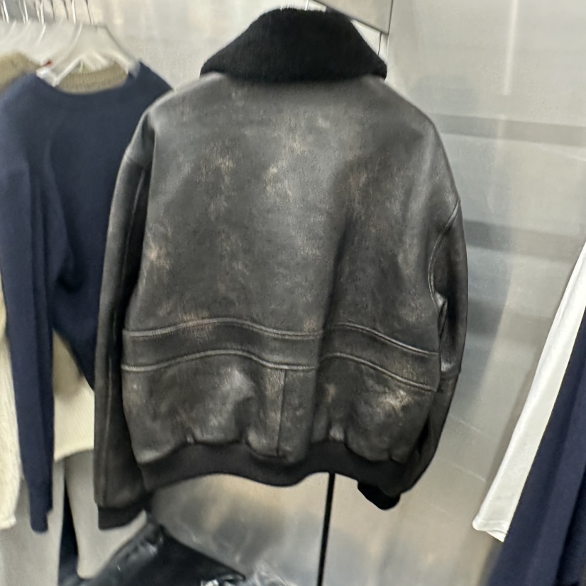 HELVETICA東大門實拍女士新品推薦熱賣時尚人氣休閑真品皮衣HELVETICA皮衣