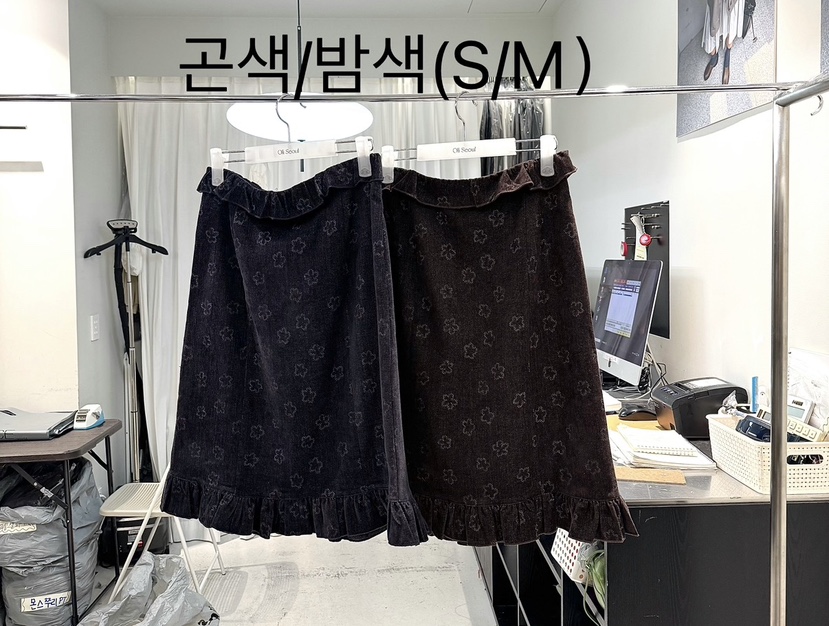 OLI SEOUL東大門實拍女裝新品職業推薦休閑半身裙中短裙OLI SEOUL半身裙/中短裙圖色2左二色