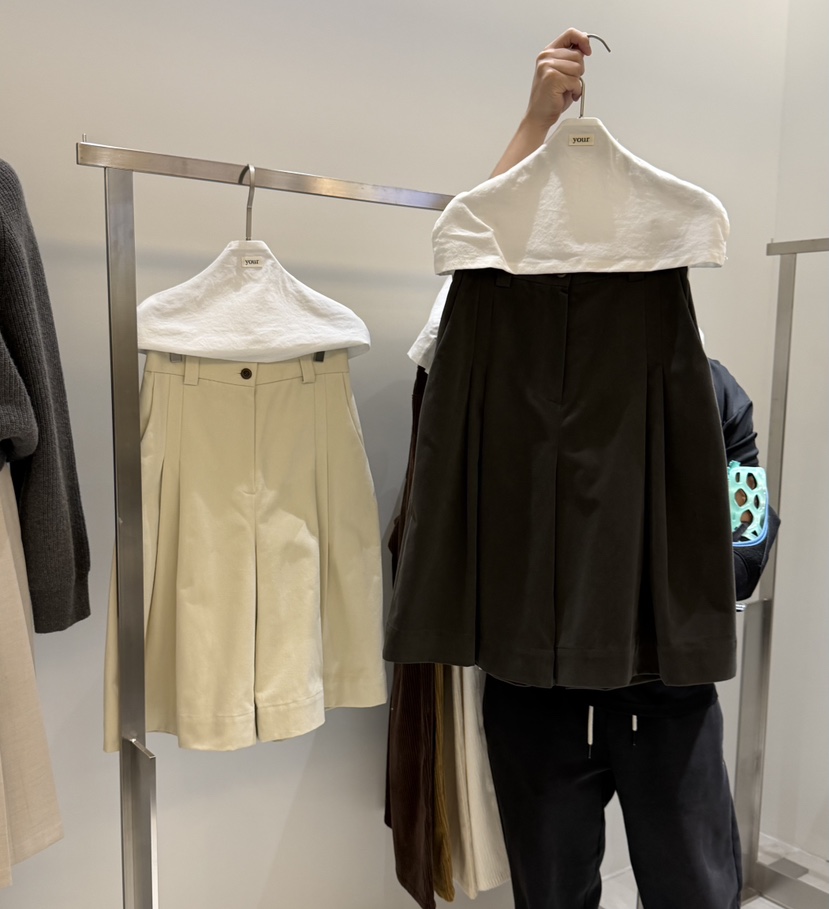 YOUR東大門實拍女士新品職業休閑推薦真品熱賣時尚人氣短褲your短褲
