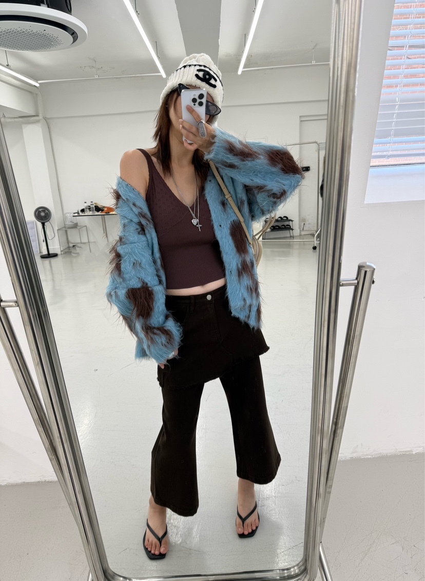 DENVER韓國直郵女士新品真品職業推薦熱賣人氣時尚休閑開衫DENVER開衫