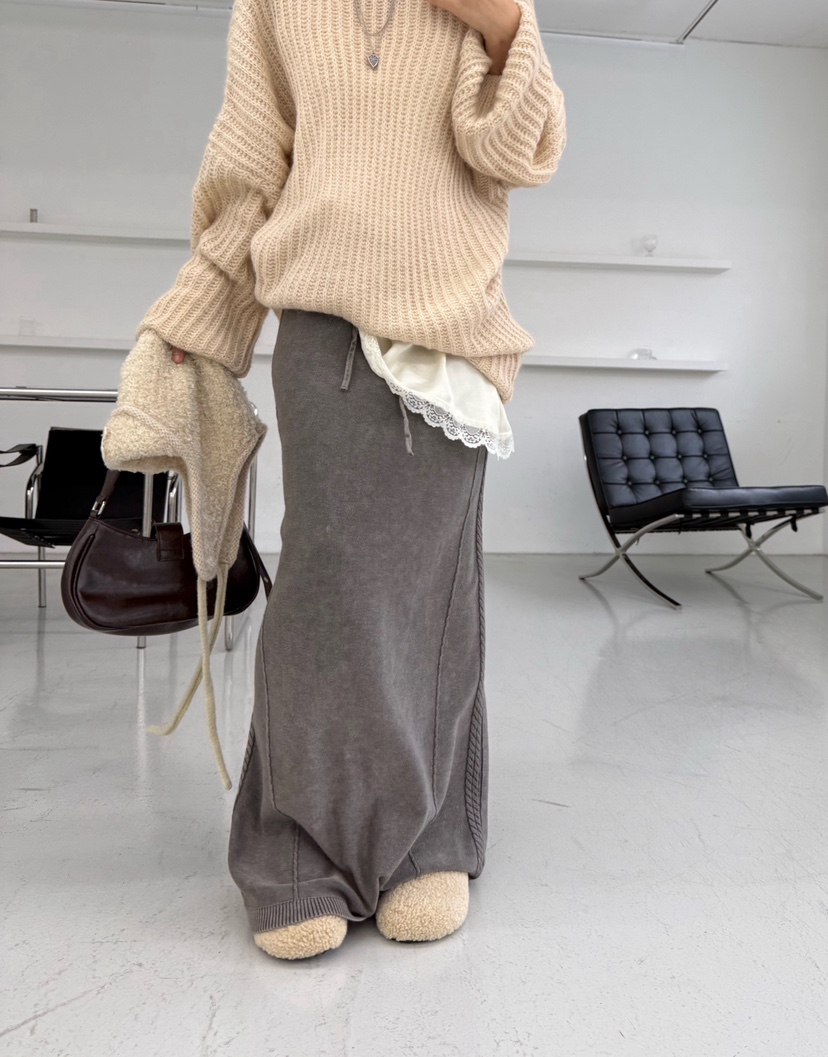 DENVER韓國代購女士新款人氣職業時尚休閑推薦熱賣真品長裙DENVER長裙