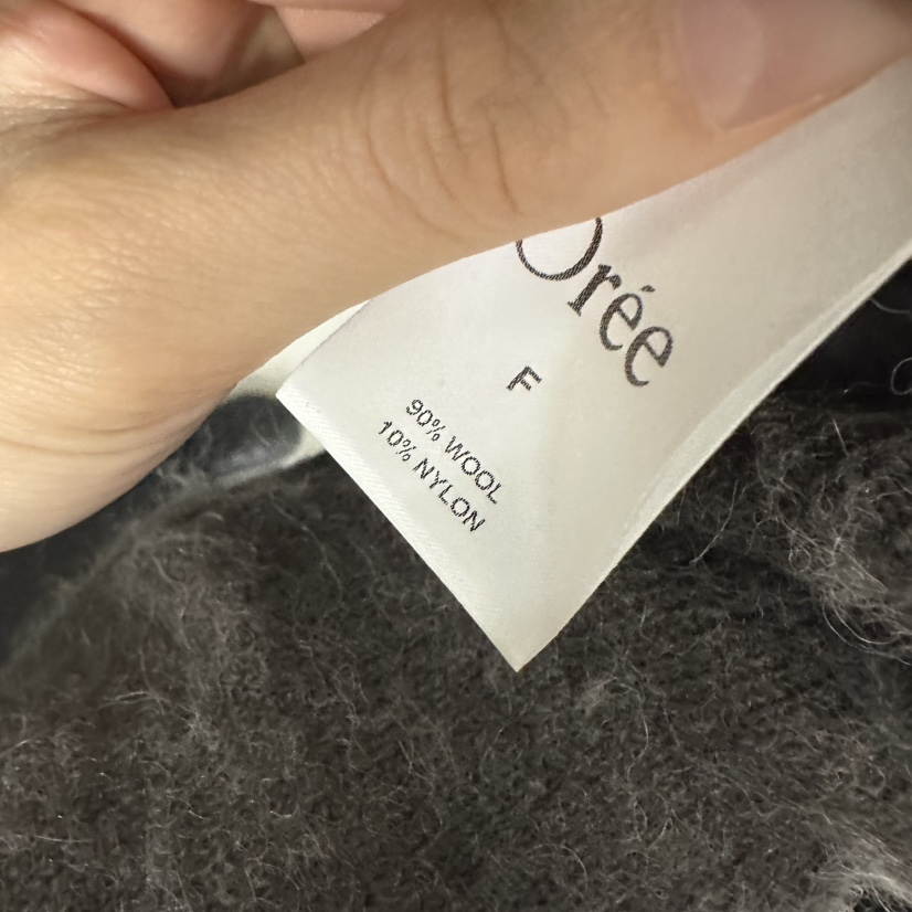 OREE韓國代購女士新品人氣熱賣休閑真品時尚短款大衣雙口袋Oree短款大衣