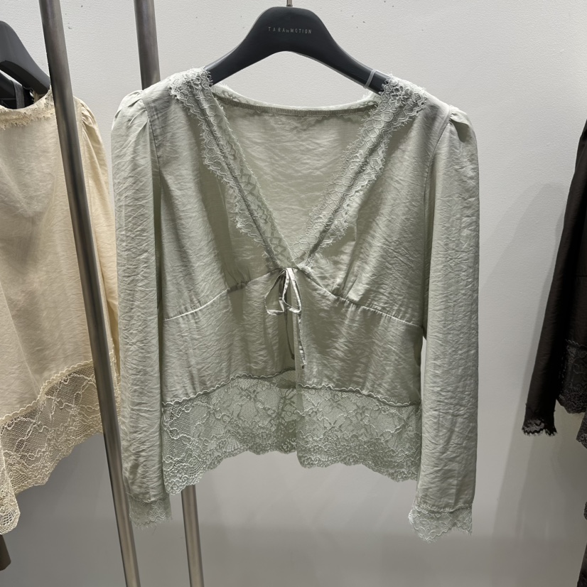 TARABY MOTION東大門直郵女裝新品熱賣休閑人氣襯衫蕾絲衫TARABY MOTION襯衫/蕾絲衫圖色3