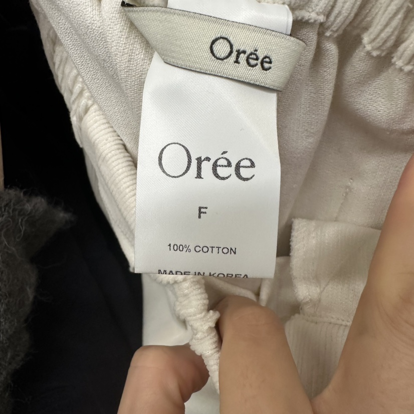 OREE東大門代購女士新品人氣時尚推薦真品熱賣休閑休閑褲Oree休閑褲