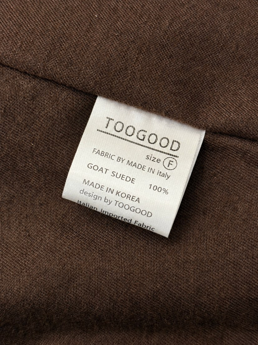 TOOGOOD東大門代購女士新品人氣推薦熱賣真品時尚夾克麂皮TOOGOOD夾克