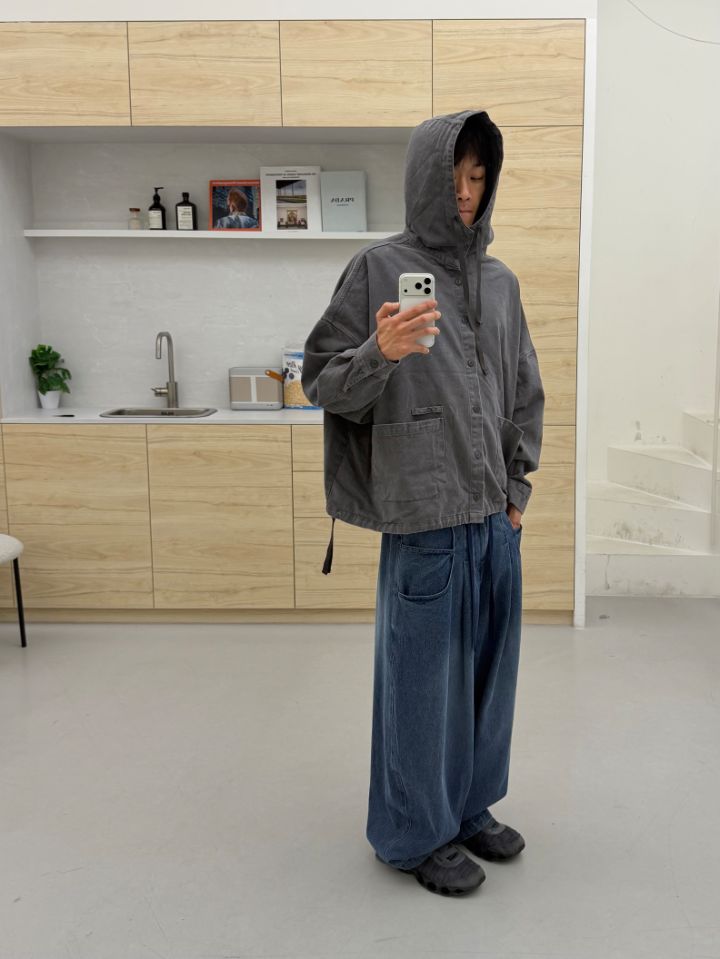 FARMERS MARKET東大門實拍女士新款時尚夾克男女同款連帽FARMERS MARKET夾克