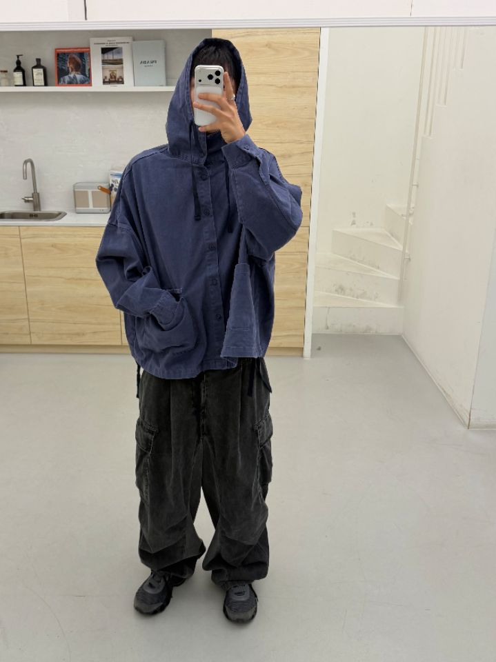 FARMERS MARKET東大門實拍女士新款時尚夾克男女同款連帽FARMERS MARKET夾克