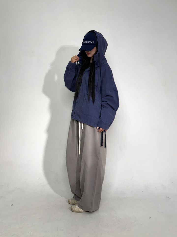 FARMERS MARKET東大門實拍女士新款時尚夾克男女同款連帽FARMERS MARKET夾克