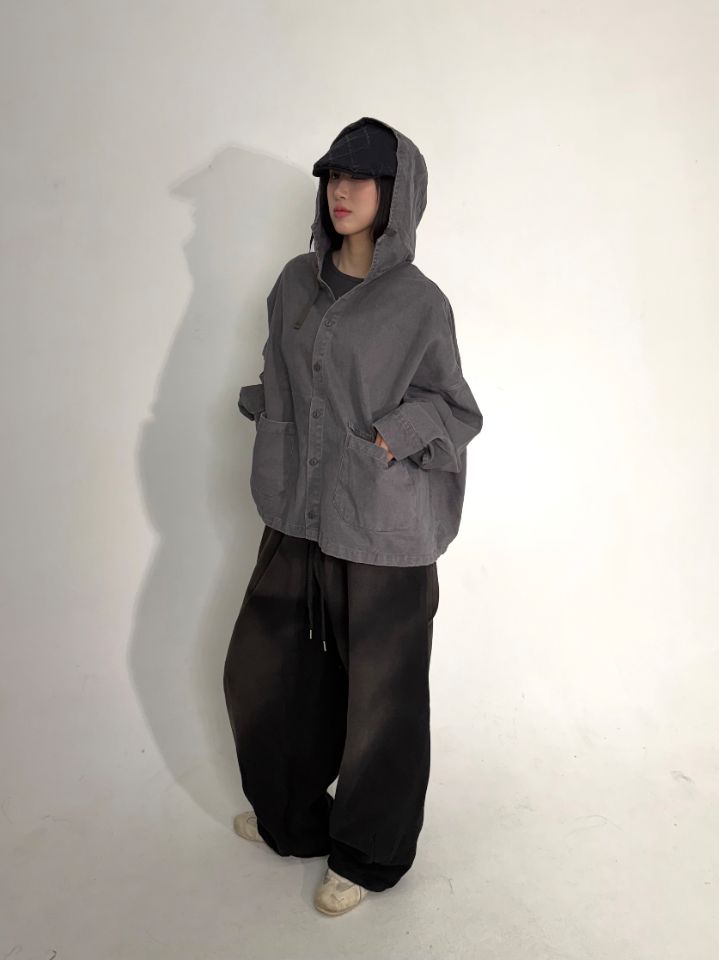 FARMERS MARKET東大門實拍女士新款時尚夾克男女同款連帽FARMERS MARKET夾克