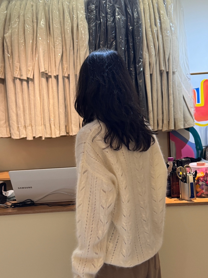 WEAUE SELVAGE東大門實拍女裝新款熱賣真品推薦休閑針織衫Weave Selvage針織衫