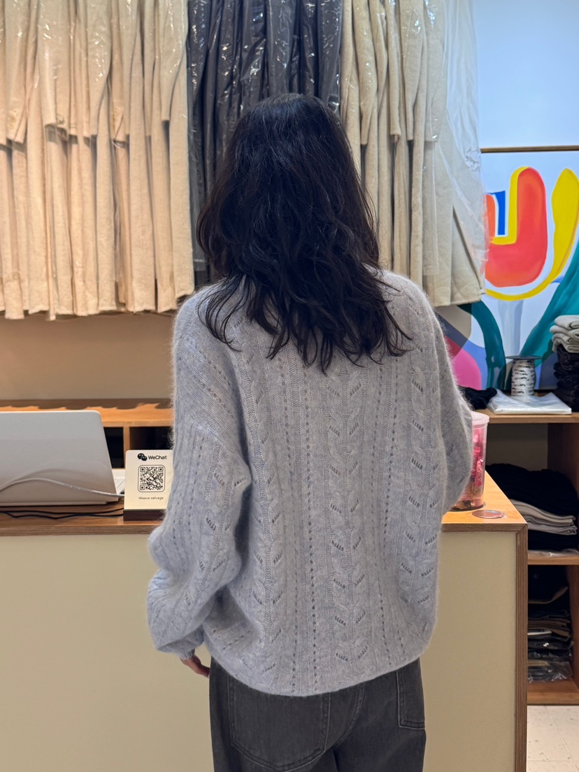 WEAUE SELVAGE東大門實拍女裝新款熱賣真品推薦休閑針織衫Weave Selvage針織衫