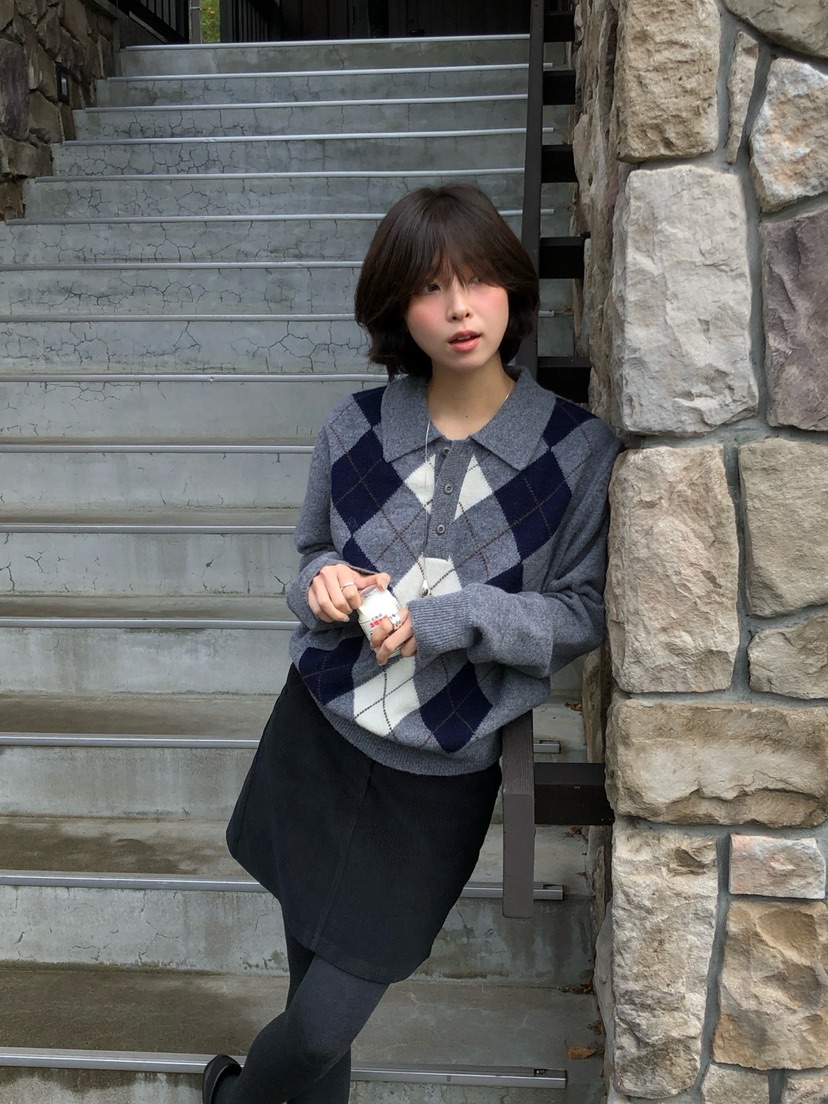 ERUME韓國直郵女裝新款熱賣真品推薦休閑時尚人氣針織衫ERUME針織衫