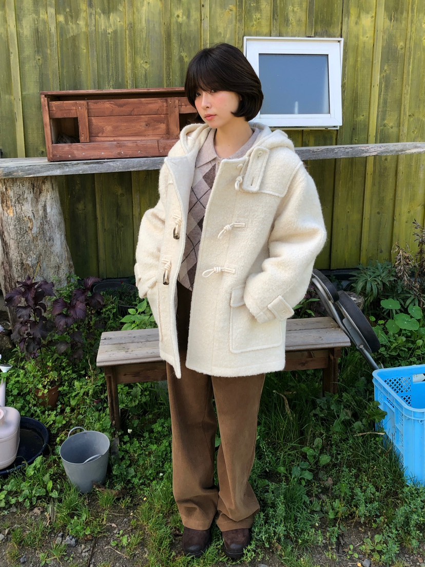 ERUME東大門實拍女裝新品推薦人氣時尚熱賣休閑真品短款大衣ERUME短款大衣