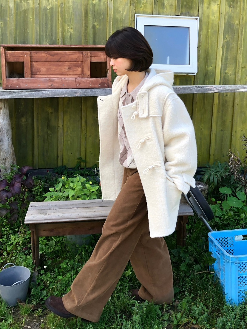 ERUME東大門實拍女裝新品推薦人氣時尚熱賣休閑真品短款大衣ERUME短款大衣