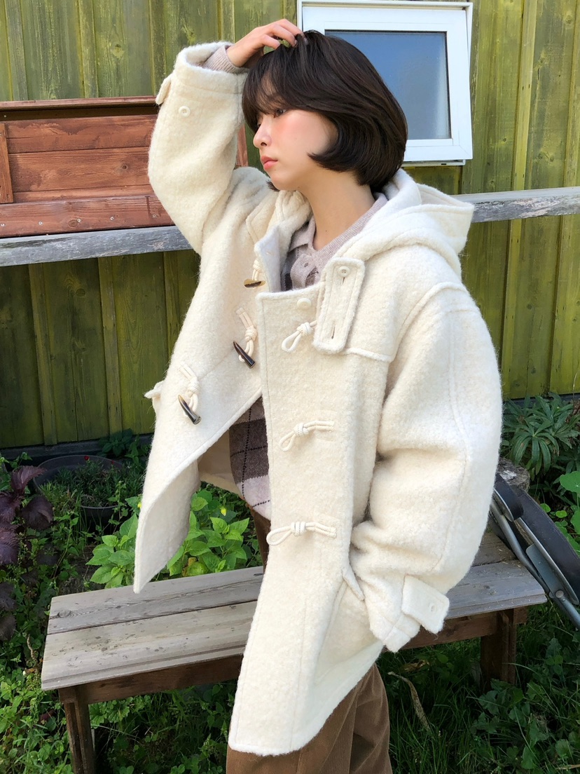 ERUME東大門實拍女裝新品推薦人氣時尚熱賣休閑真品短款大衣ERUME短款大衣
