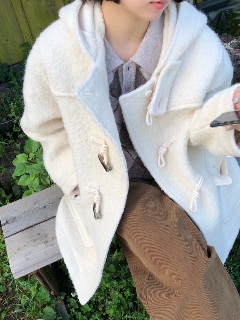 ERUME東大門實拍女裝新品推薦人氣時尚熱賣休閑真品短款大衣ERUME短款大衣