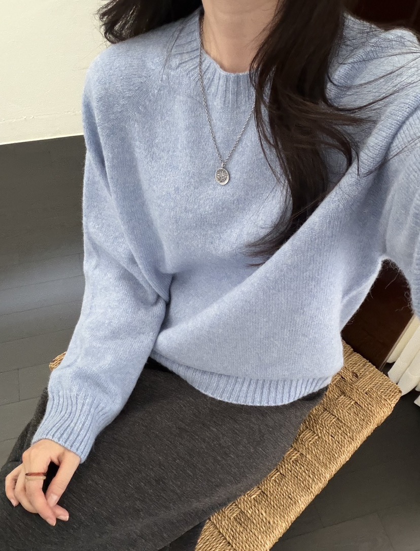 AMY GRACE-A東大門代購女裝新款推薦人氣休閑時尚針織衫AMY GRACE針織衫