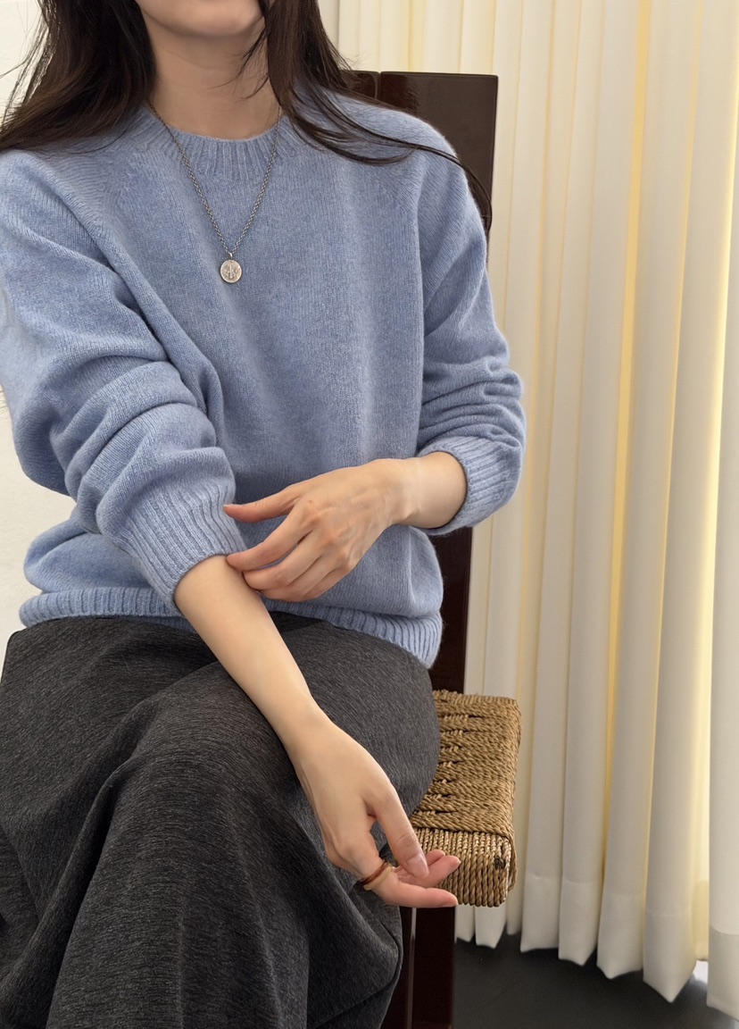 AMY GRACE-A東大門代購女裝新款推薦人氣休閑時尚針織衫AMY GRACE針織衫