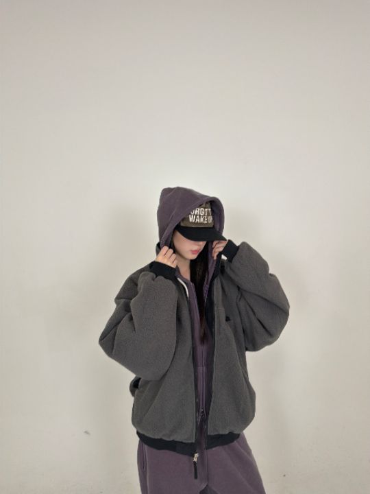 FARMERS MARKET東大門代購女裝新品人氣夾克男女同款雙面FARMERS MARKET夾克