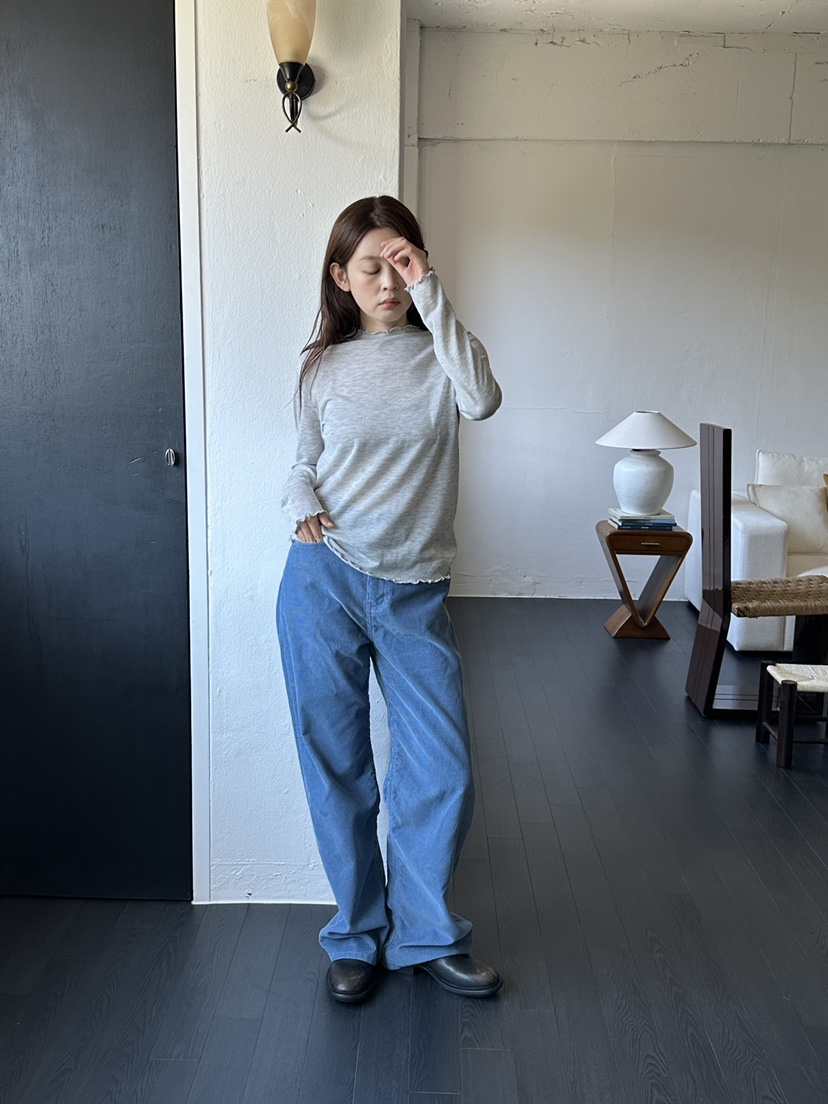 NDE韓國直郵女裝新款熱賣真品時尚推薦休閑人氣休閑褲BOHEME_NDE休閑褲