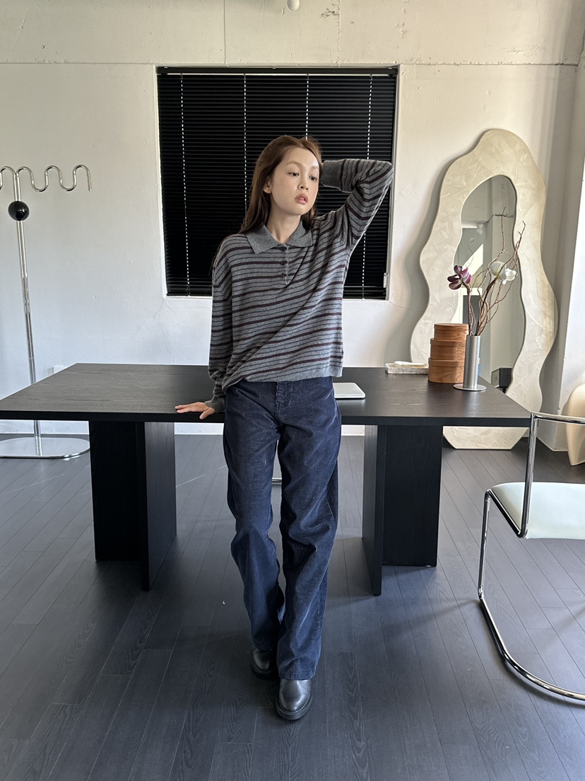 NDE韓國直郵女裝新款熱賣真品時尚推薦休閑人氣休閑褲BOHEME_NDE休閑褲